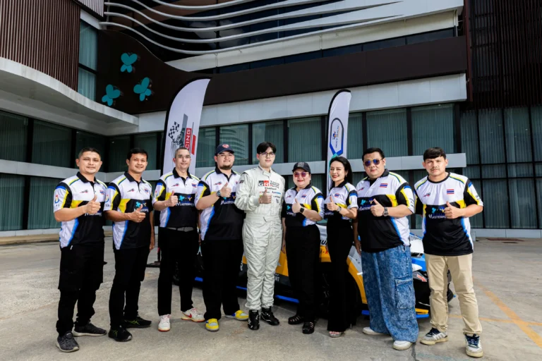 MASTER ส่ง Men’s Health by Masterpiece Hospital หนุนวงการมอเตอร์สปอร์ต อัดฉีด “มิวสิค-วรัญญู” ลุยสนามจริงครั้งแรกใน Bangsaen Grand Prix 2025