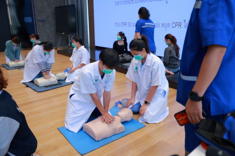 MASTER จัดอบรมการกู้ชีพ หลักสูตร Basic Life Support (BLS)