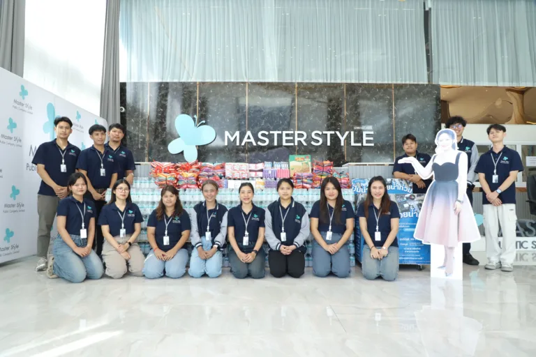 MASTER ช่วยพี่น้องผู้ประสบอุทกภัยทางภาคใต้ จับมือมูลนิธิอีจัน บริจาคสิ่งของและเงินสนับสนุน
